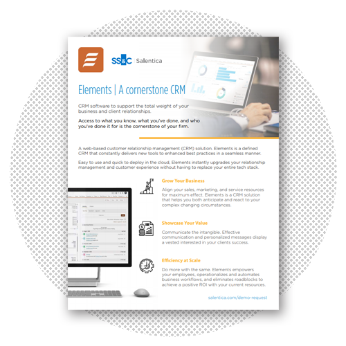 Elements CRM for Breakaway and Established RIAs